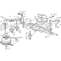 1438M - 2008 - 299958383/BM8 - Mountfield Ride On Mower Clutch Diagram
