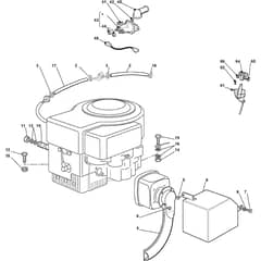 1438M SD - 2002-2005 - 299952333/MOE - Mountfield Ride On Mower Bodywork Diagram