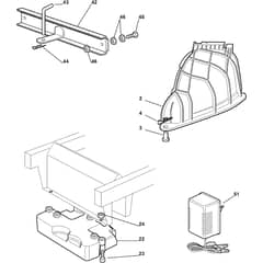 1438M SD - 2002-2005 - 299952333/MOE - Mountfield Ride On Mower Options Diagram