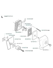 Husqvarna 143R - 2005-2006 - Air Filter