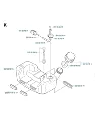 Husqvarna 143R - 2005-2006 - Fuel Tank