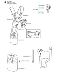 Husqvarna 143R - 2005-2006 - Harness