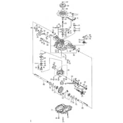 1440H - 2003 - 13-2660-13 - Mountfield Ride On Mower Kanzaki Transaxle K46 Diagram