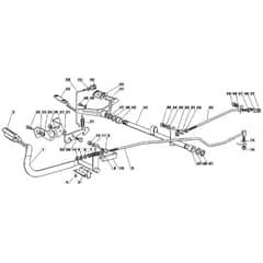 1440H - 2004 - 13-2660-14 - Mountfield Ride On Mower Controls Diagram