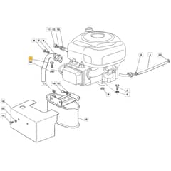 1440H - 2004 - 13-2660-14 - Mountfield Ride On Mower Engine Diagram