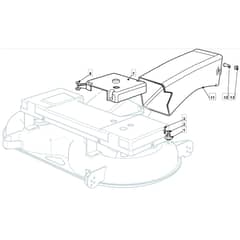 1440H - 2007 - 13-2675-11 - Mountfield Ride On Mower Guards Diagram