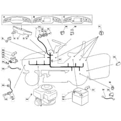 1440H - 2006 - 13-2684-11 - Mountfield Ride On Mower Electric Equipment Diagram