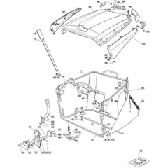 1440H - 2006 - 13-2684-11 - Mountfield Ride On Mower Grasscatcher Diagram
