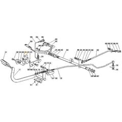 1440H - 2007 - 13-2684-12 - Mountfield Ride On Mower Controls Diagram