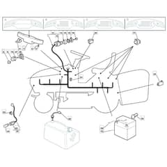 1440H - 2007 - 299931383/ME7 - Mountfield Ride On Mower Electrics Diagram