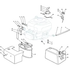 1440H - 2007 - 299931383/MO7 - Mountfield Ride On Mower B&S Engine Diagram