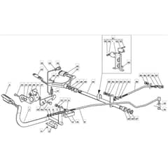 1440H - 2006 - 299931383/MOE - Mountfield Ride On Mower Controls Diagram