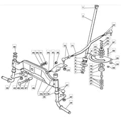 1440H - 2006 - 299931383/MOE - Mountfield Ride On Mower Steering Diagram