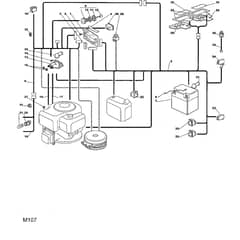 1440M - 2002 - 13-2653-12 - Mountfield Ride On Mower Electric Equipment Diagram