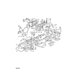 1440M - 2003 - 13-2653-13 - Mountfield Ride On Mower Chassis Diagram