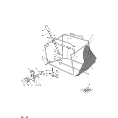 1440M - 2004 - 13-2653-14 - Mountfield Ride On Mower Grasscatcher Diagram