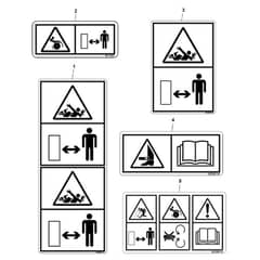 John Deere 1445 - PC10345 - Labels - ST1017091