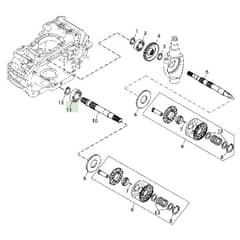 John Deere 1445 - PC10345 - Hydrostatic Motor - ST451815
