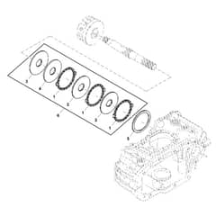 John Deere 1445 - PC10345 - Pto Brake - ST451827