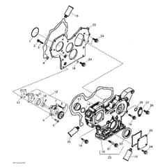 John Deere 1445 - PC10345 - Gear Case - ST452171
