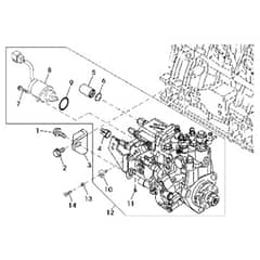 John Deere 1445 - PC10345 - Fuel Injection (080001 - ) - ST452194