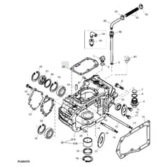 John Deere 1445 - PC10345 - Transaxle Center - ST452257