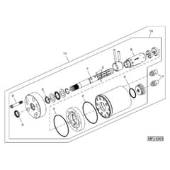John Deere 1445 - PC10345 - Steering Valve ( - 020000) - ST452278