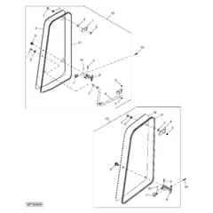 John Deere 1445 - PC10345 - Right-Hand Door ( - 2004) - ST452313