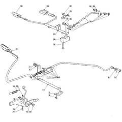 14H36H - 2007 - 13-2685-12 - Mountfield Ride On Mower Controls Diagram