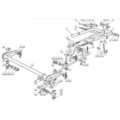 14H36H - 2007 - 299964483/MOF - Mountfield Ride On Mower Cutting plate lifting Diagram