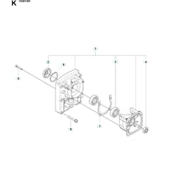 Husqvarna 150 BF Piston & Crankshaft 1