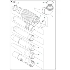 Husqvarna 150 BT 2007-2021 Tube