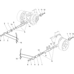 150 MS - Bertolini Sickle Bar Mower Driving clutch Diagram