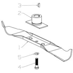 Masport 150ST - 465738 - Aug 2018 > - 420mm Bar Blade