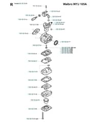 Husqvarna 152RJ - Carburetor Details