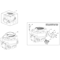 1530H - 2020-2021 - 2T2120483/M20 - Mountfield Ride On Mower Fuel Pump Diagram