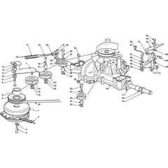 1538H - 2008 - 299968433/M08 - Mountfield Ride On Mower Clutch Diagram
