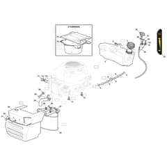 1538H - 2020-2021 - 2T2620483/M20 - Mountfield Ride On Mower Engine Diagram