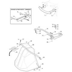 1538M - 2020 - 2T2520483/M20 - Mountfield Ride On Mower Options Diagram