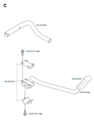 Husqvarna 153R - Handle