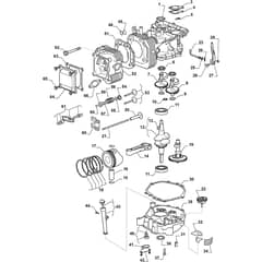 1543H-SD - 2016-2019 - 2T1210483/M16 - Mountfield Ride On Mower Piston Diagram