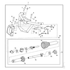 John Deere 1550 - PC12157 - Mounting Kit - ST1017415