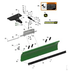 John Deere 1550 - PC12157 - Front Mower - ST1084720