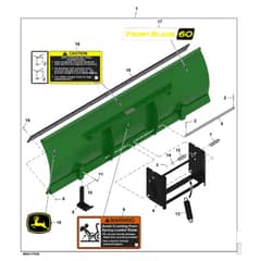 John Deere 1550 - PC12157 - Front Mower - ST1943108