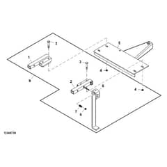 John Deere 1550 - PC12157 - Blade Lift - ST500987