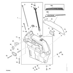 John Deere 1550 - PC12157 - Fuel Tank - ST771034
