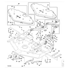John Deere 1550 - PC12157 - Shift Linkage - ST786194