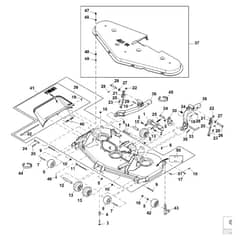 John Deere 1550 - PC12157 - Mower Deck ( - 030000) - ST786324