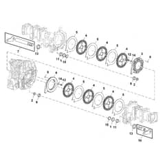 John Deere 1550 - PC12157 - Brake - ST786489