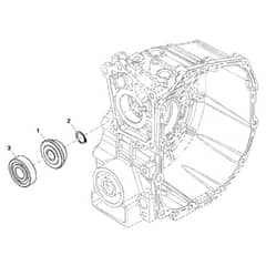 John Deere 1550 - PC12157 - Motor Gear - ST786827